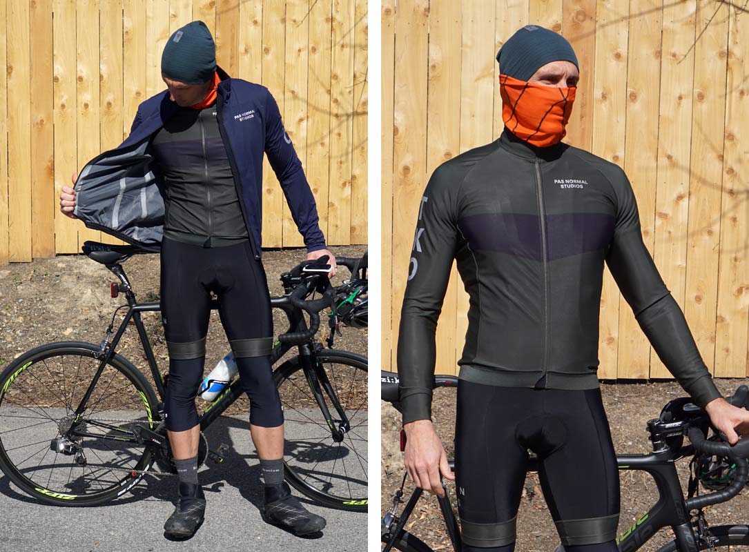 Review: Pas Normal Studios' stylish fall/winter cycling bibs, jersey