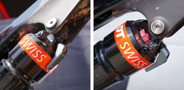 2017 DT Swiss R414 high volume rear mountain bike shock