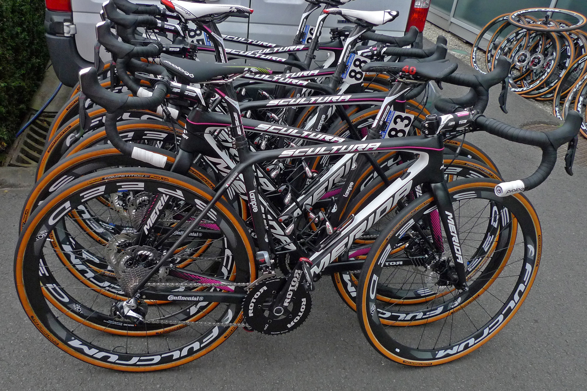 Flanders Pro Bike Check: Lampre-Merida goes all-in with discs on new ...