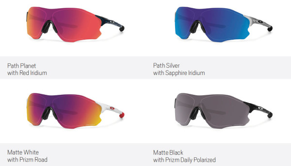 Oakley EVZero Path lightweight sports sunglasses for running and cycling
