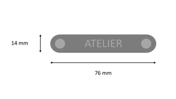 Atelier Cycles custom multi-tool, dimensions