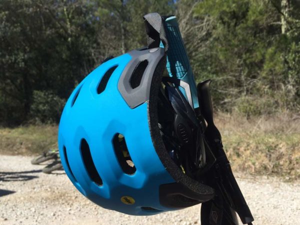 Bell Super 2R enduro mountain bike helmet with removable chin bar and MIPS protection