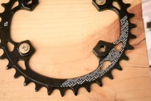 Gamut point one pedals shimano xt xtr narrow wide chainrings black chainguidesIMG_3900