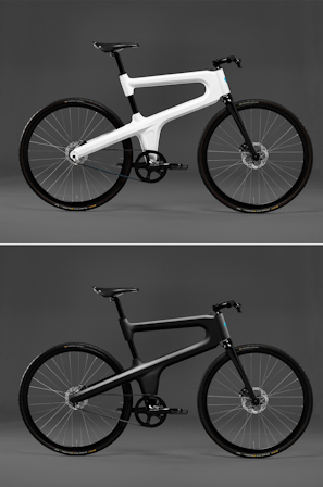 Mokumono cycles, white and black frames