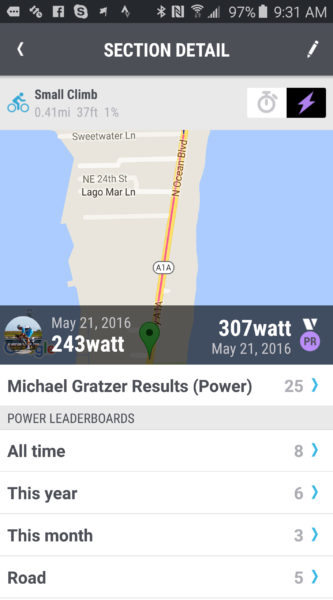 VeloPal_smartphone-ride-tracking-app_Section-Power-leaderboard