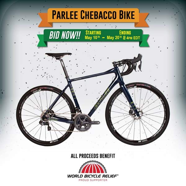 parlee-chebacco-gravel-bike-auction-benefit-world-bicycle-relief