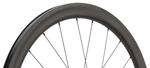 Performance Bike Wheelhouse 45 Carbon Clinchers road bike wheels built by Zipp