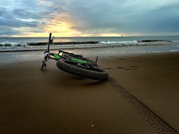 Bikerumor Pic Of The Day: Formby Beach, Liverpool, England