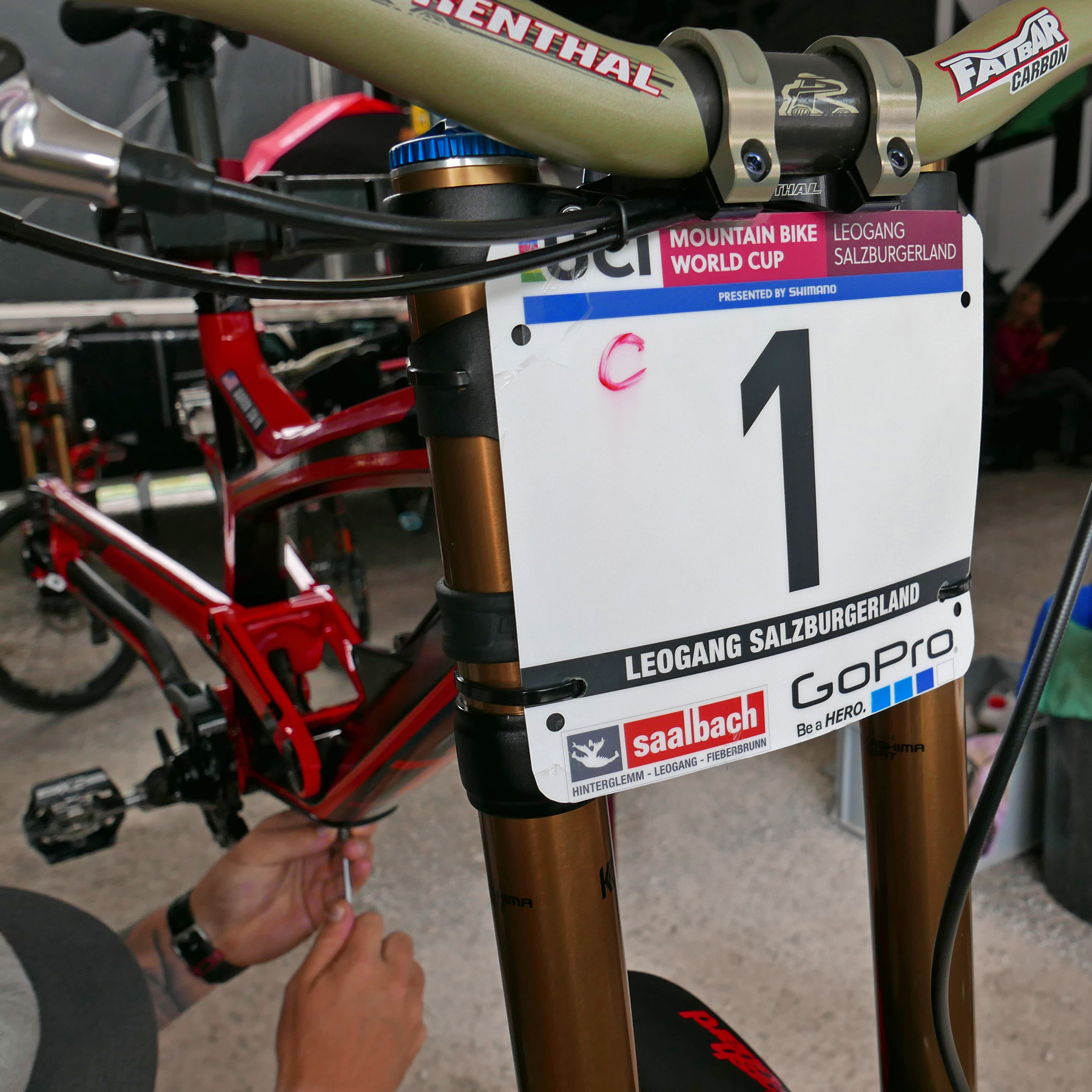 World Cup DH, Pro Bike Check: Aaron Gwin’s Leogang winning YT Tues CF Pro