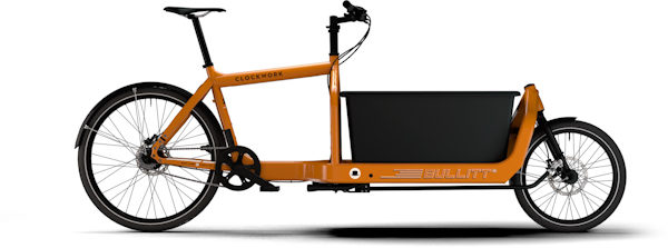 ebullitt cargo bike, plastic box