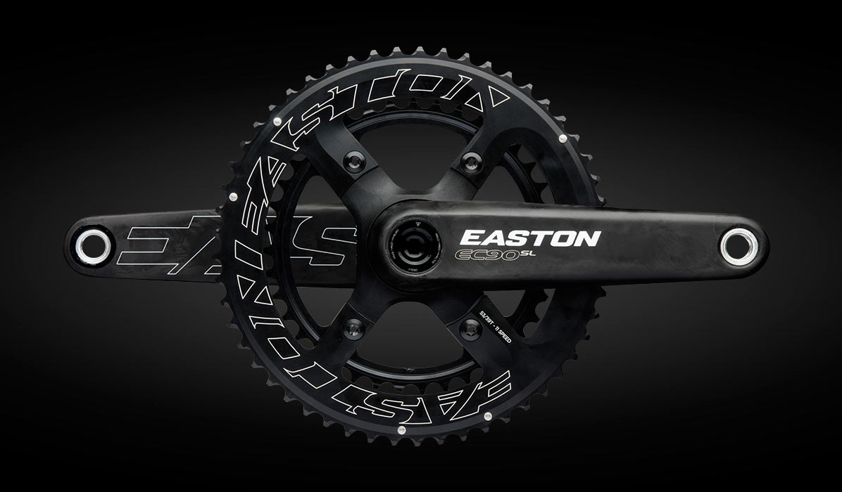 2017 Easton EC90 SL carbon fiber crankset tech details