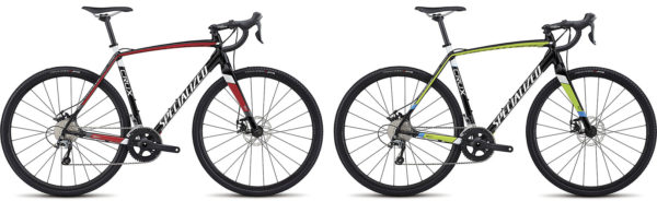 2017 Specialized Crux E5 alloy cyclocross bikes