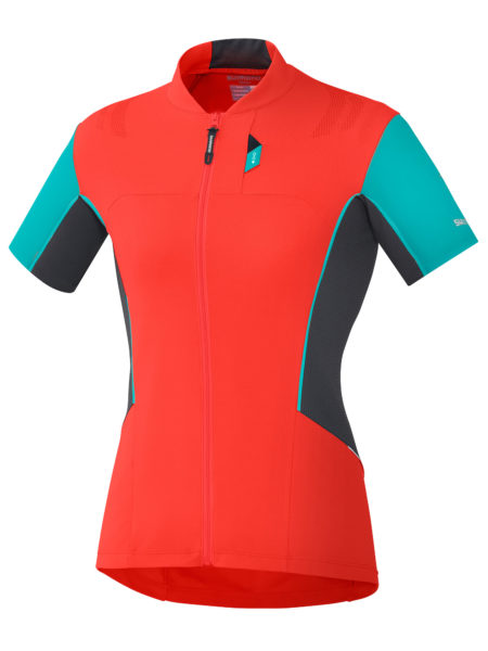 Shimano_Explorer-Transit_clothing-urban-touring-riding-gear_Transit-trail-jersey-women-red