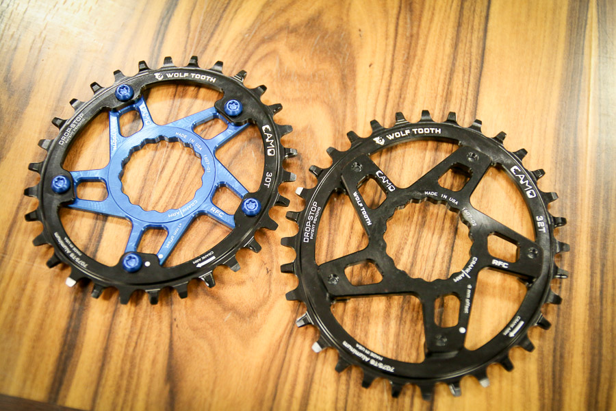 Wolf Tooth bolts on chainring versatility with new CAMO system