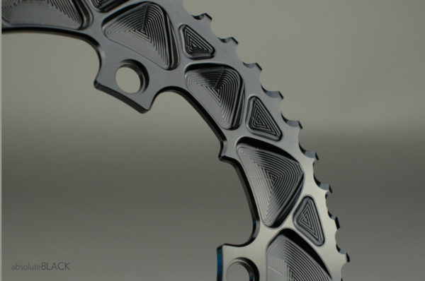 absoluteblack oval road chainrings for SRAM 5-bolt cranksets