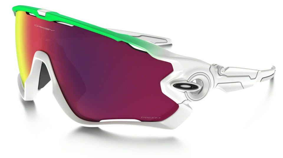 Limited edition Oakley Green Fade Prizm Lens sunglasses - Bikerumor