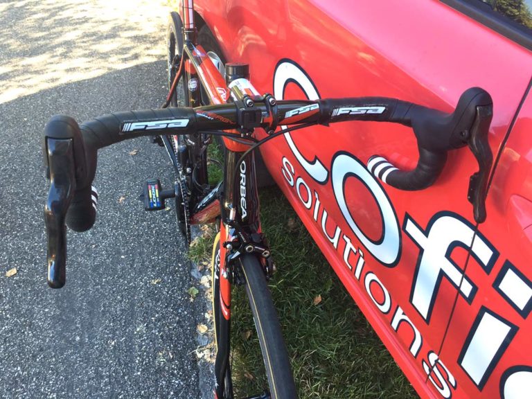 FSA electronic shifting drivetrain looking polished on Tour de France