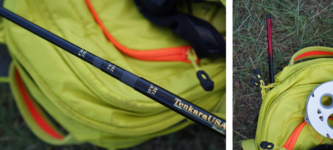 Fishing for fun on the bike? Check out Tenkara USA's collapsible