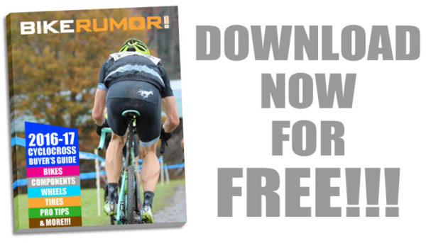 Bikerumor 2016-17 Cyclocross Buyers Guide free PDF download