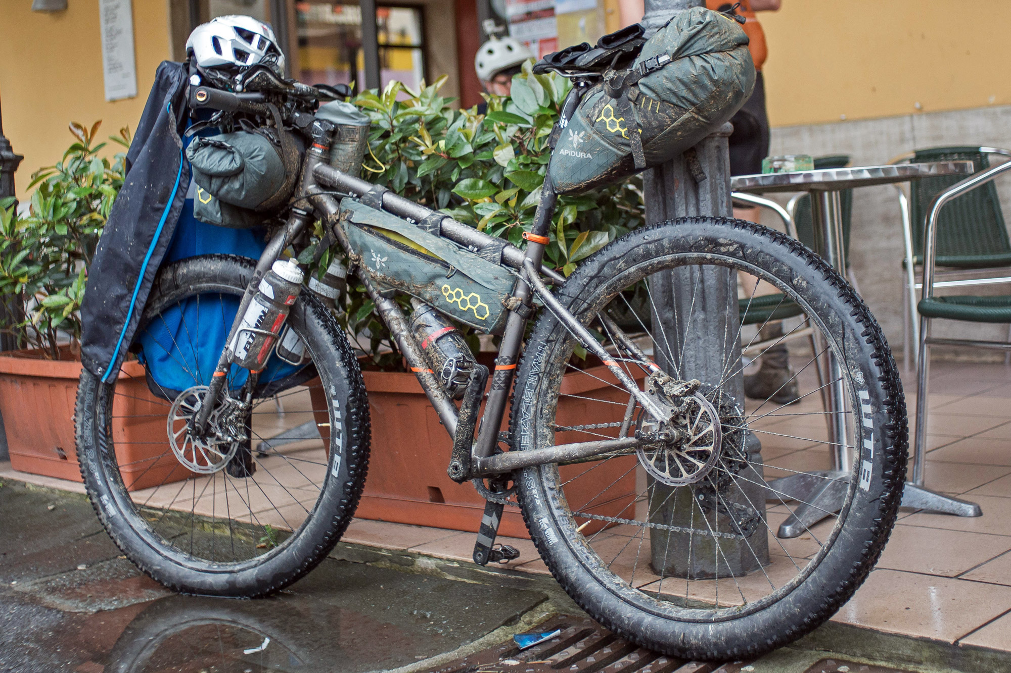 Bombtrack is ready for adventure with steel Beyond Plus trail explorer