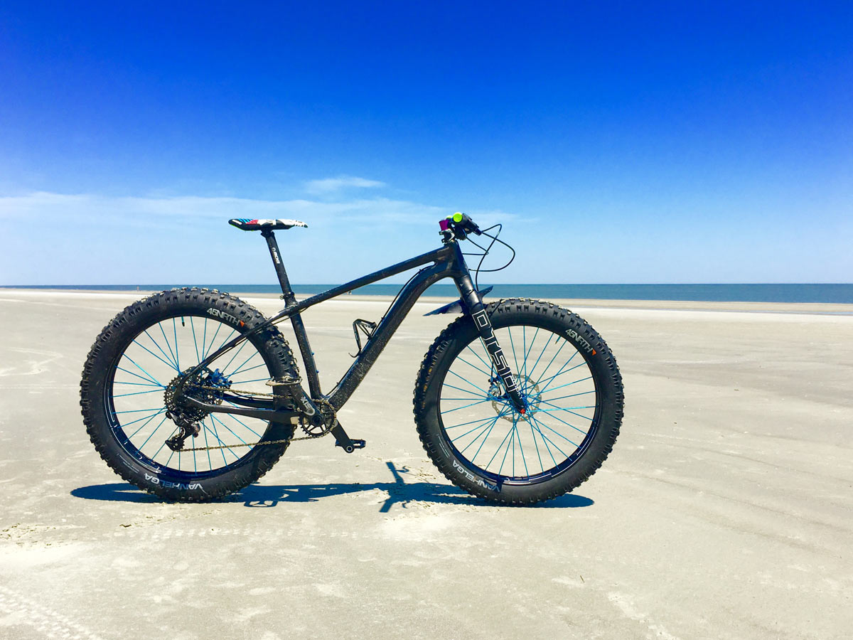 narrow q factor fat bike