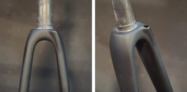 2017 ENVE disc brake fork updated with 12mm thru axles and flat mount brakes