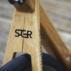 Htech’s new SCR technology blends wood and carbon fiber for a comfortable but sporty ride