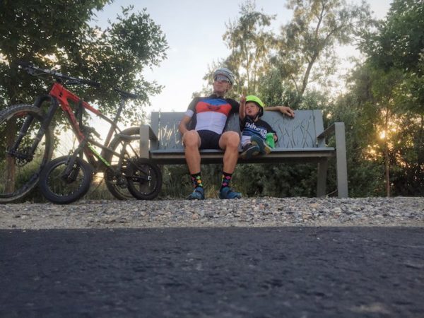 bikerumor pic of the day bike riding with children