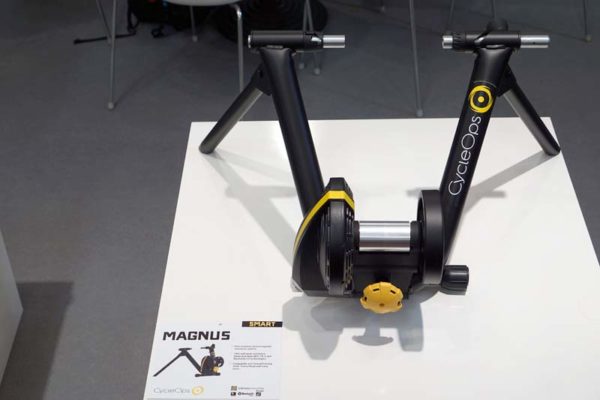 cycleops magnum smart trainer that keeps your wheel on your bike