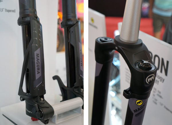magura boltron upside down e-bike suspension fork could be reworked for enduro