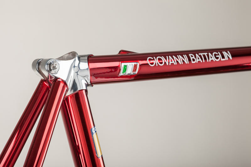 Giovanni Battaglin celebrates 65th birthday w/ gorgeous special edition Italian steel road bike