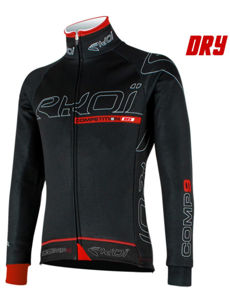 ekoi_competition9_winter-cycling-gear_stealth-black-dry-jacket_front