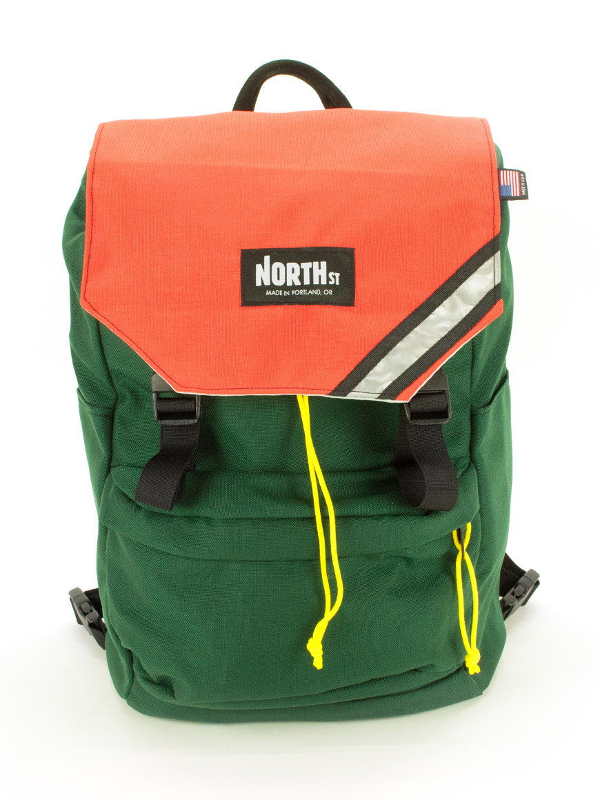 The Morrison, a convertible waterproof custom pannier/backpack