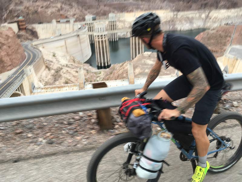 Gear and Loading in Las Vegas – Interbikepacking with Blackburn Design
