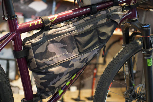 blackburn outpost bike packing frame handlebar and saddle bags