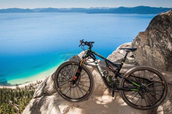 bikerumor pic of the day lake tahoe, calilfornia, bike ride