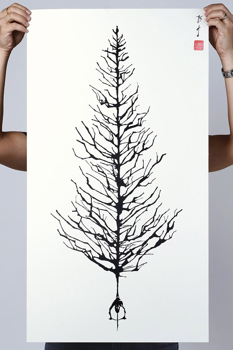 100Copies comes out of the trees with latest cycling print