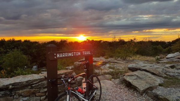 bikerumor pic of the day Sunset from Mt Wachusett, MA.