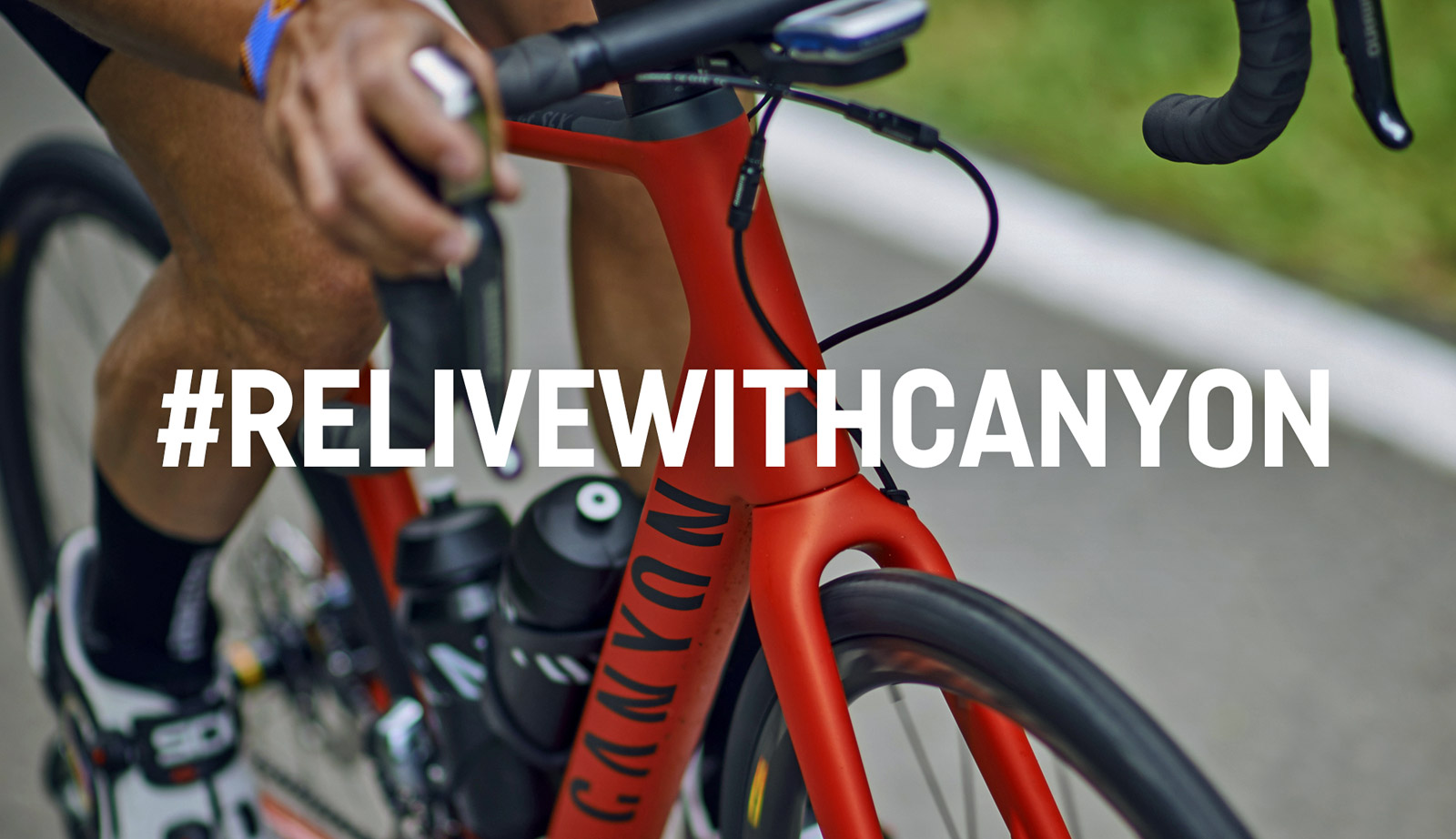 Canyon pairs with Relive to share rides & now win an Endurace CF SLX