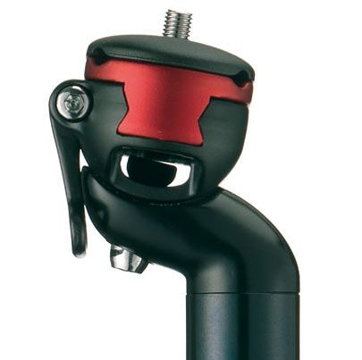FSA seatpost with quick release saddle clamp so you can take your bicycle seat with you