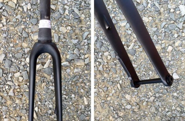 grava re carbon disc brake fork for cyclocross and gravel road bikes