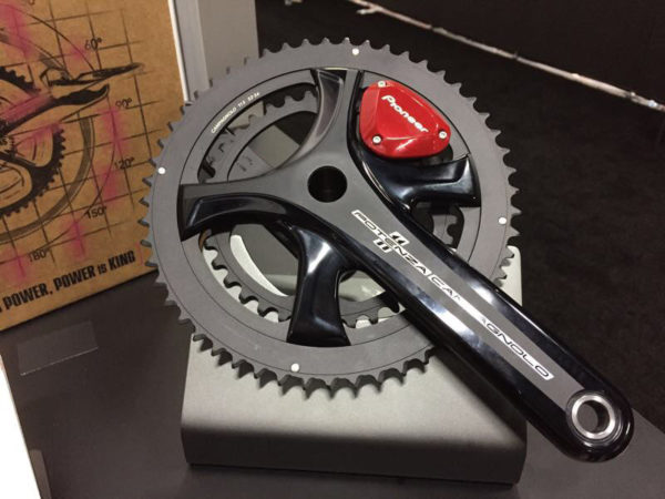 pioneer cycling power meters for campagnolo FSA and cannondale road cranks now shipping