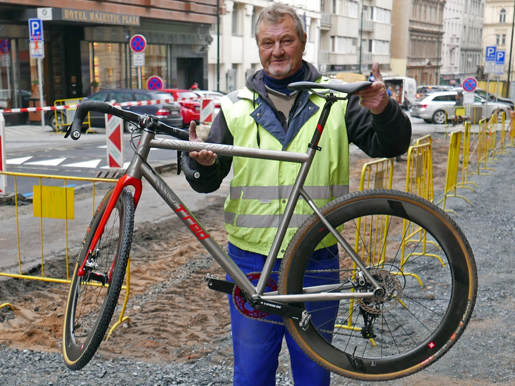 TRed CrossBeast CX Factory Team is off to the races in either steel & ti (or gravel)