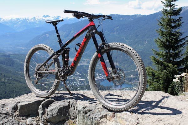 Trek Remedy 9.9, whistler bike park