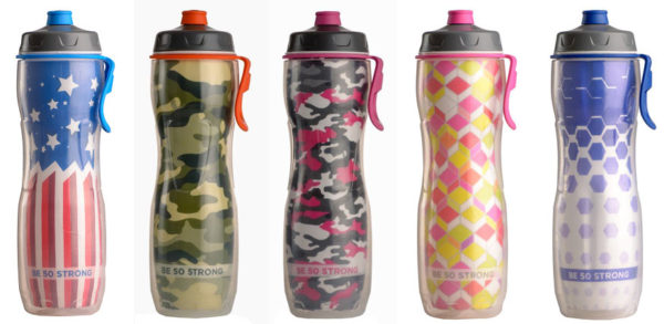 Be 50 Strong insulated water bottles are made in the USA and BPA free