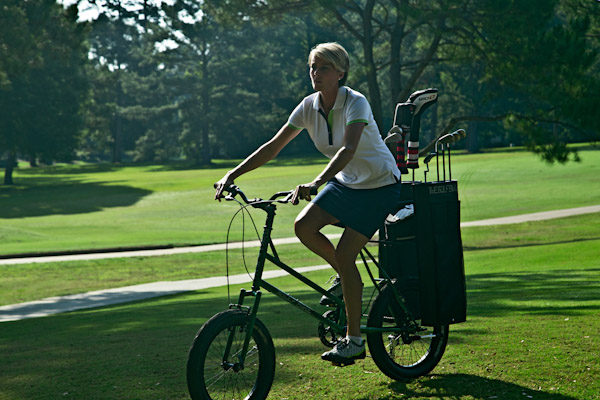 Golf Bike, female rider