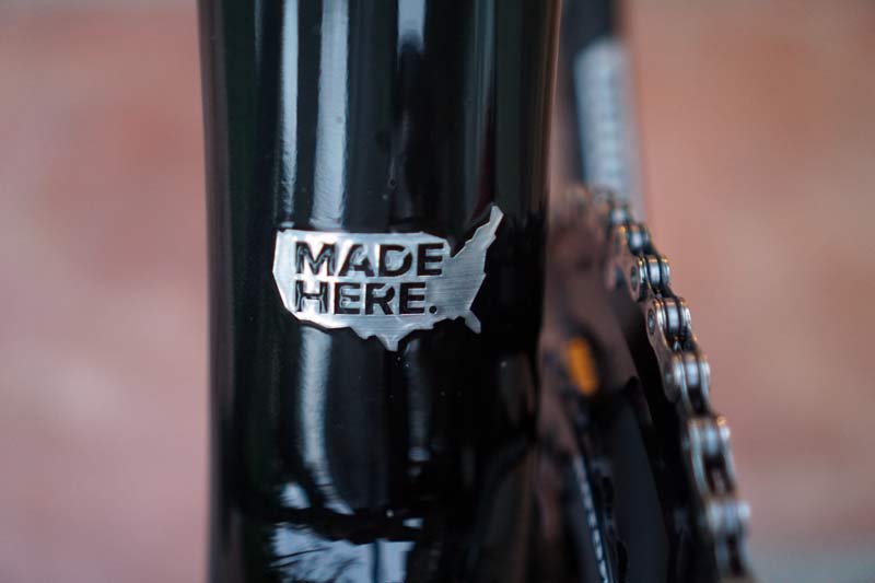 Allied Cycle Works Alfa premium carbon fiber road bike made by HIA Velo in the USA