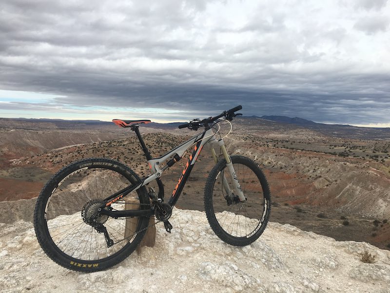 bikerumor pic of the day Mountain biking From the highest point of White Mesa Trails, New Mexico