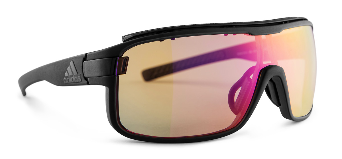 Adidas Zonyk Pro shades keep the sun out of your eyes in big, shiny style