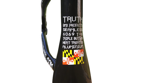 Truth BMX 2017 aluminum Main Event, seat tube